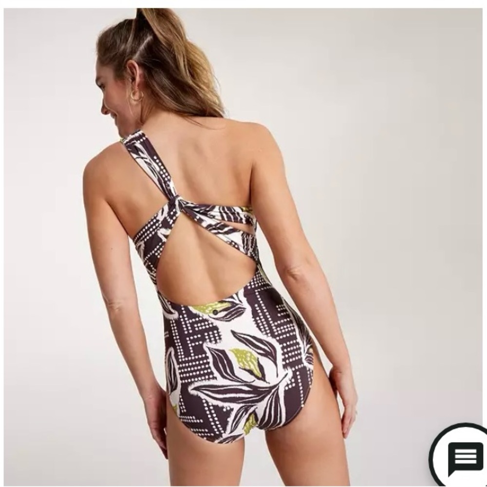 CALIA one shoulder swimsuit. NWOT.